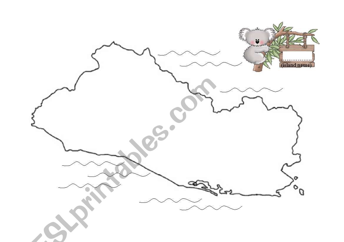 design your island worksheet
