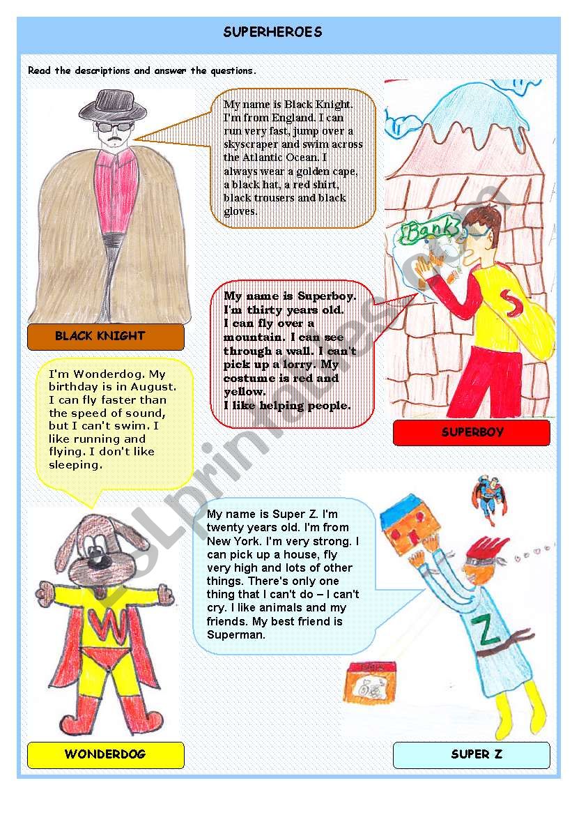 superheroes-esl-worksheet-by-bubika