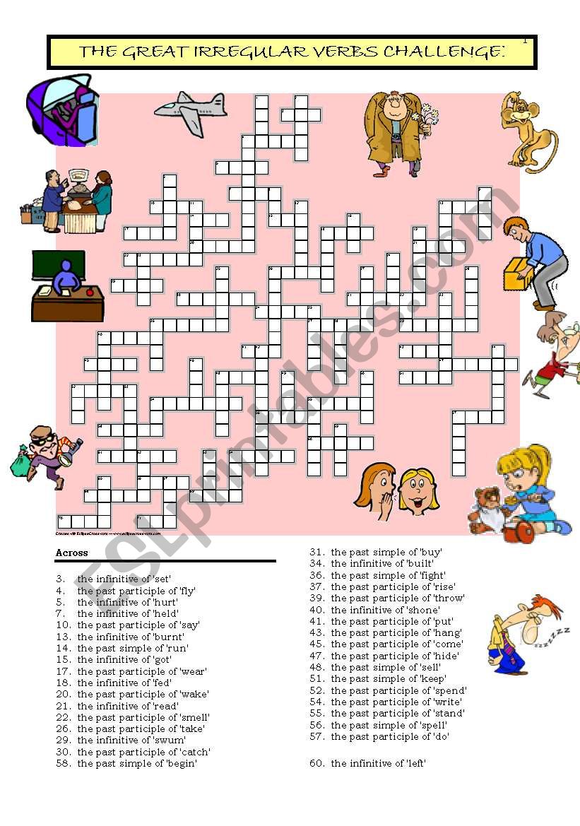 The Great Irregular Verbs Challenge