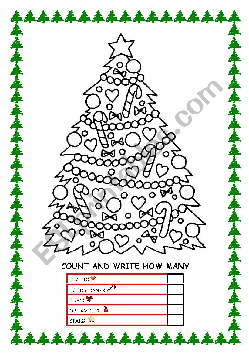 Count and Write worksheet