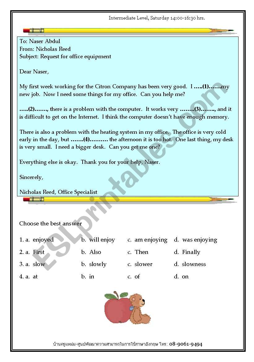 Business English E-mail!!! worksheet