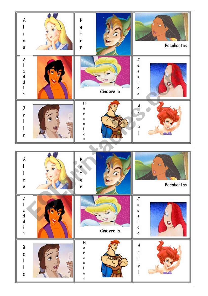Guess who? worksheet