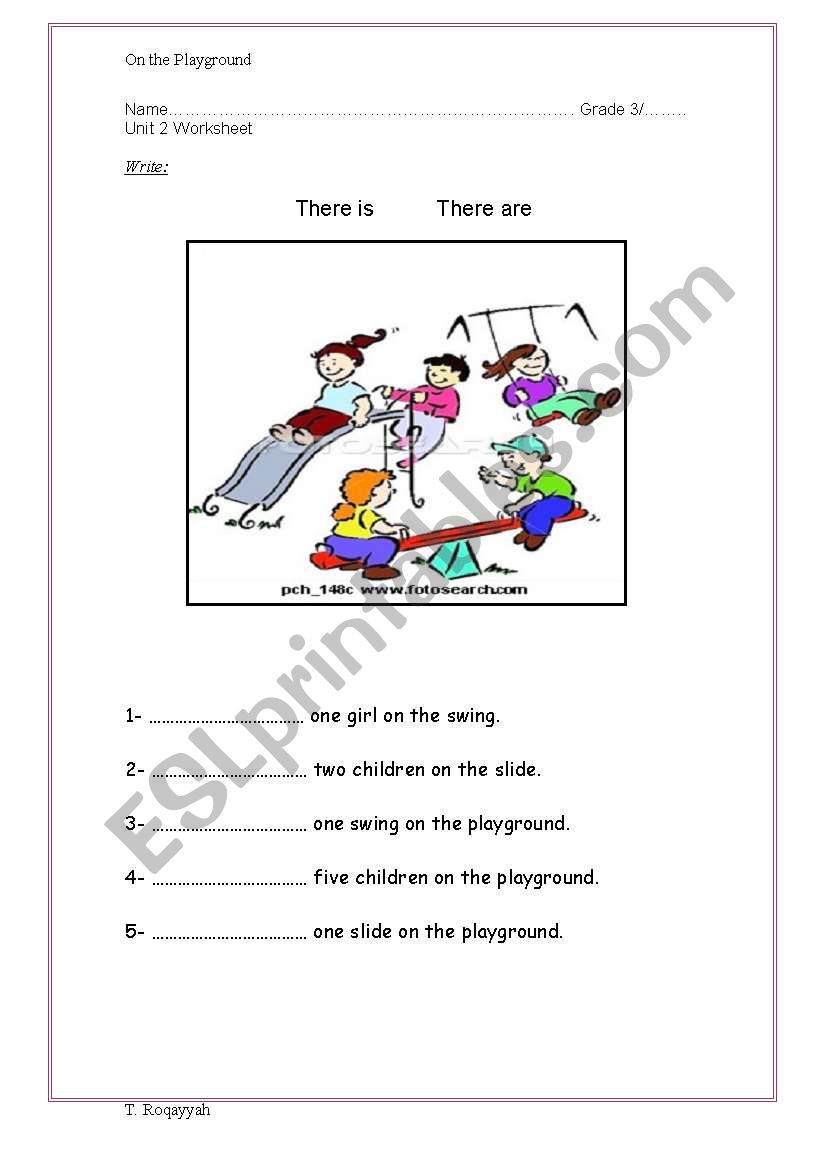 There is/There are worksheet