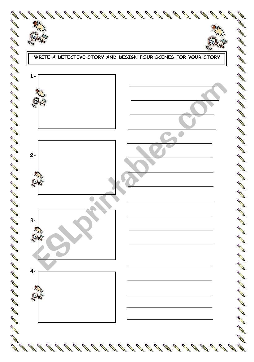 narrative writing worksheet