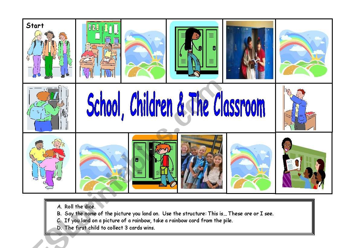 The Rainbow School, Children & The Classroom