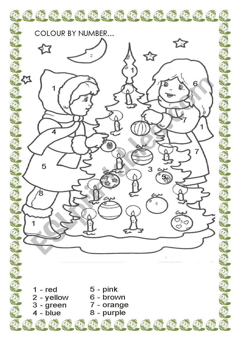 CHRISTMAS worksheet