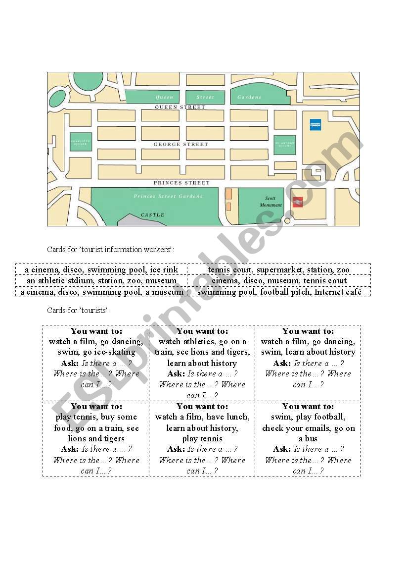 directions worksheet