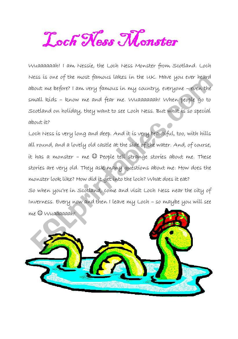 Nessie - The Loch Ness Monster