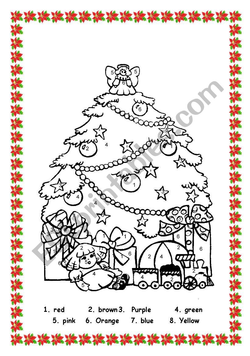 christmas time worksheet