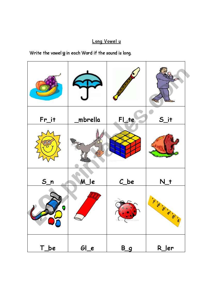 Long Vowel 