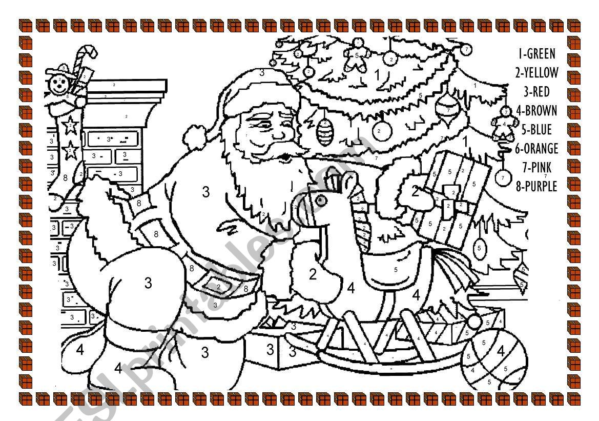 SANTA CLAUS worksheet