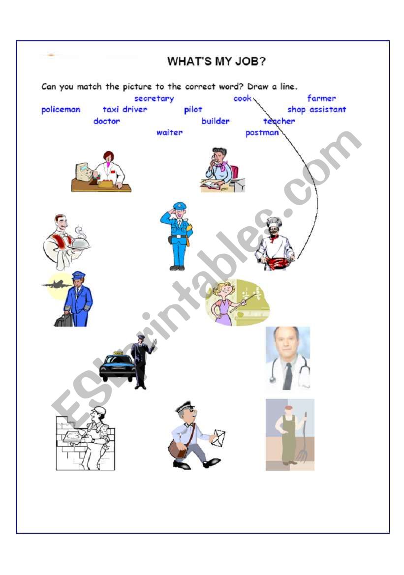 job worksheet