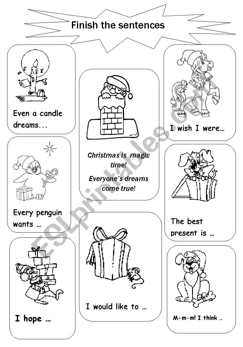 EveryoneÂ´s dream comes true worksheet