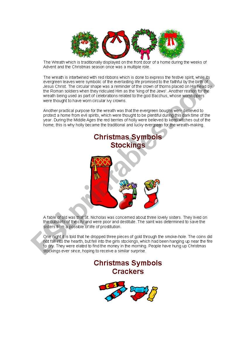 More Christmas Facts ESL Worksheet By Toluca