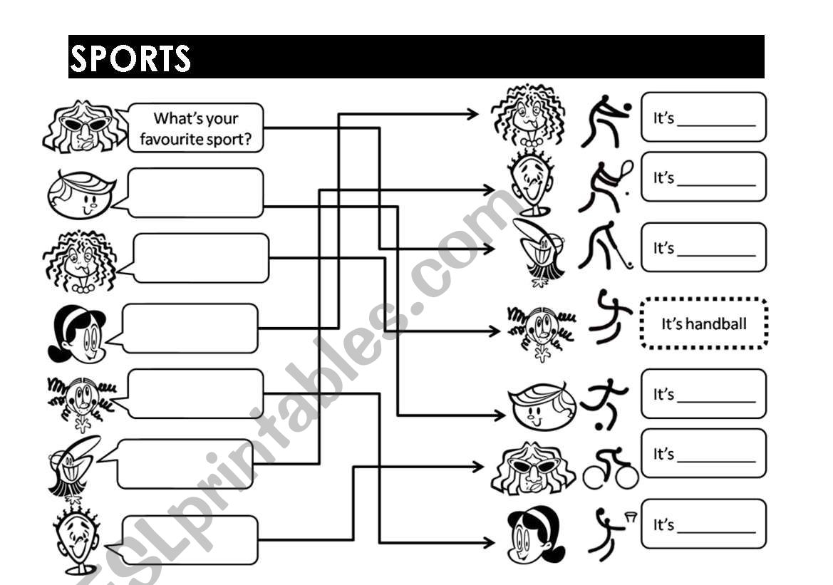 SPORTS worksheet