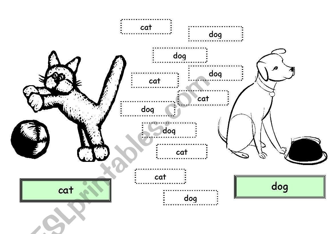 Animals for young learners worksheet