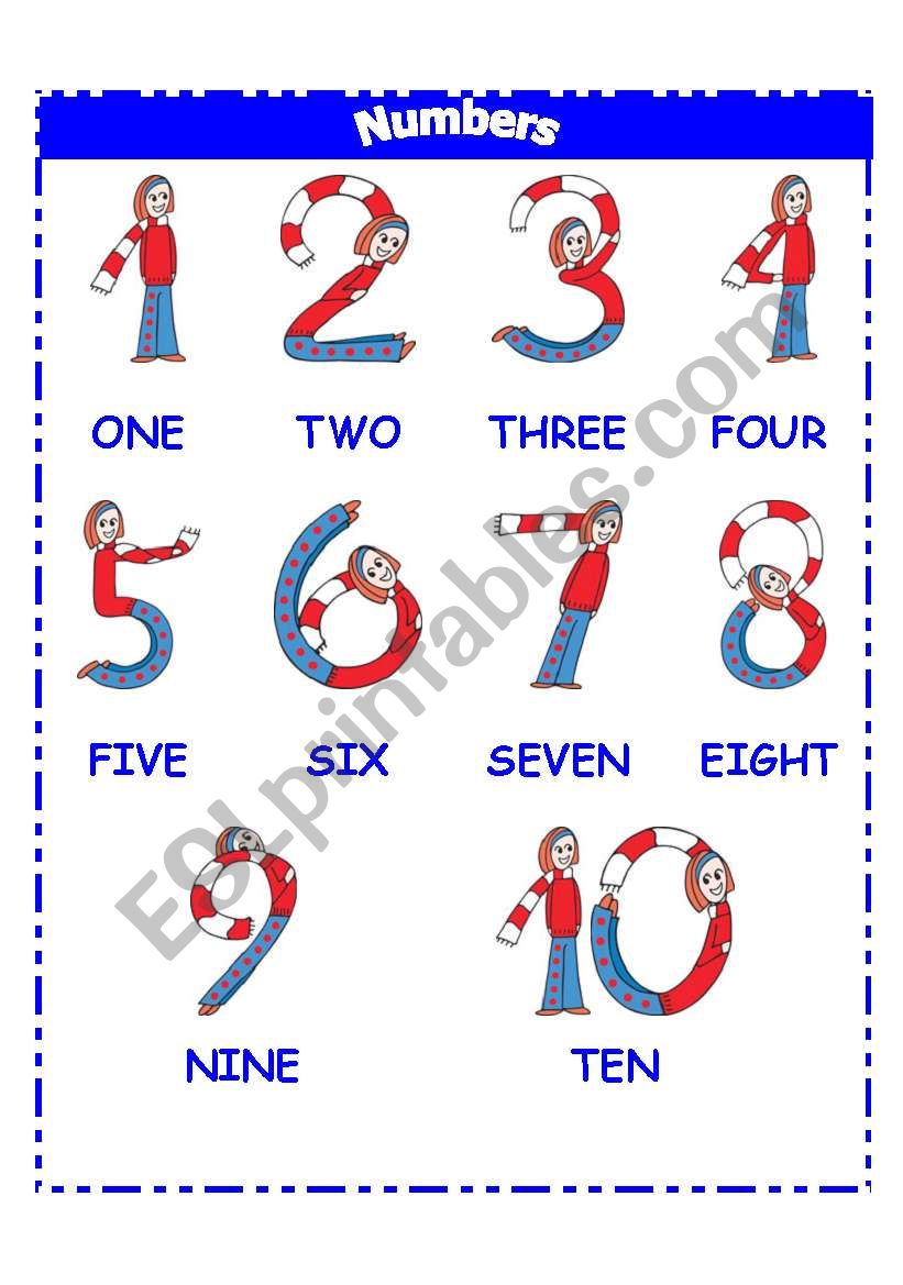 GIRL NUMBERS! worksheet