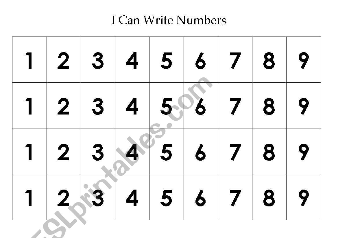 Number Ordering Cut and Paste worksheet