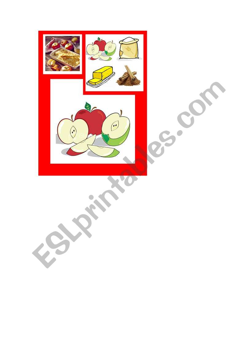 Happy Food Families Apple Crumble 01