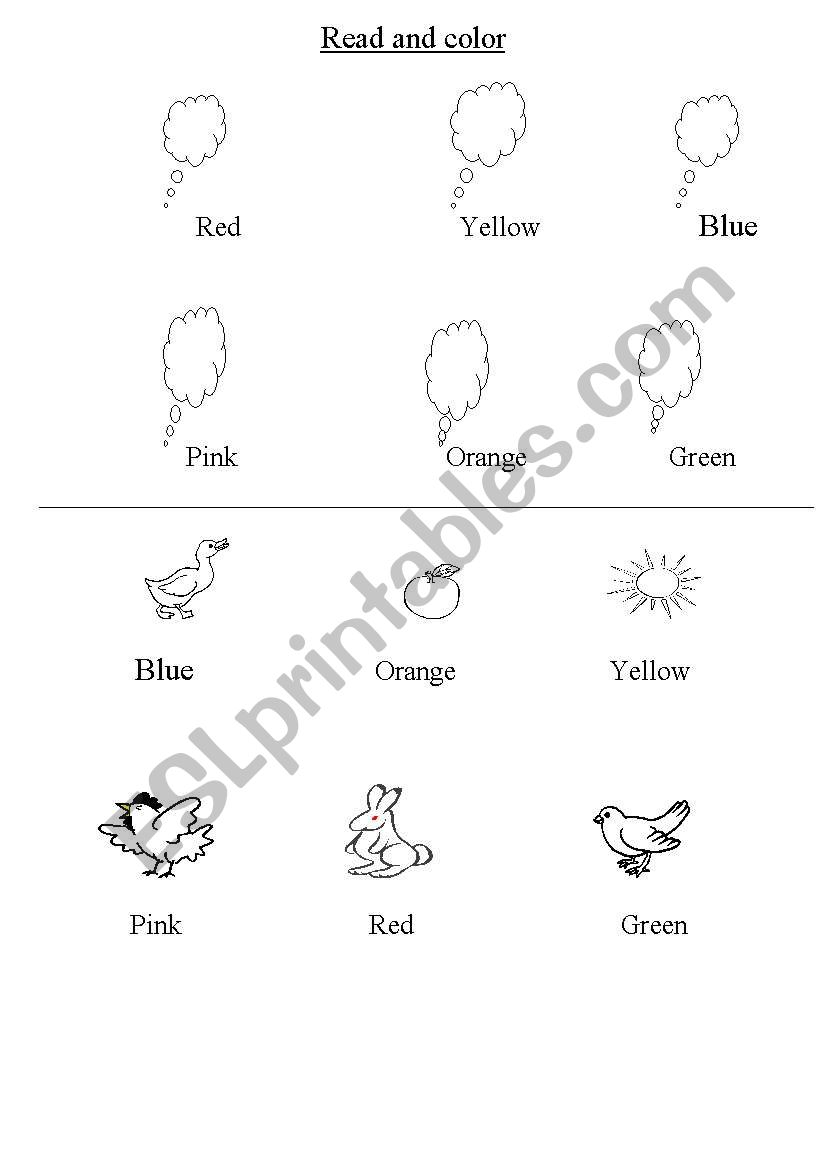 color worksheet