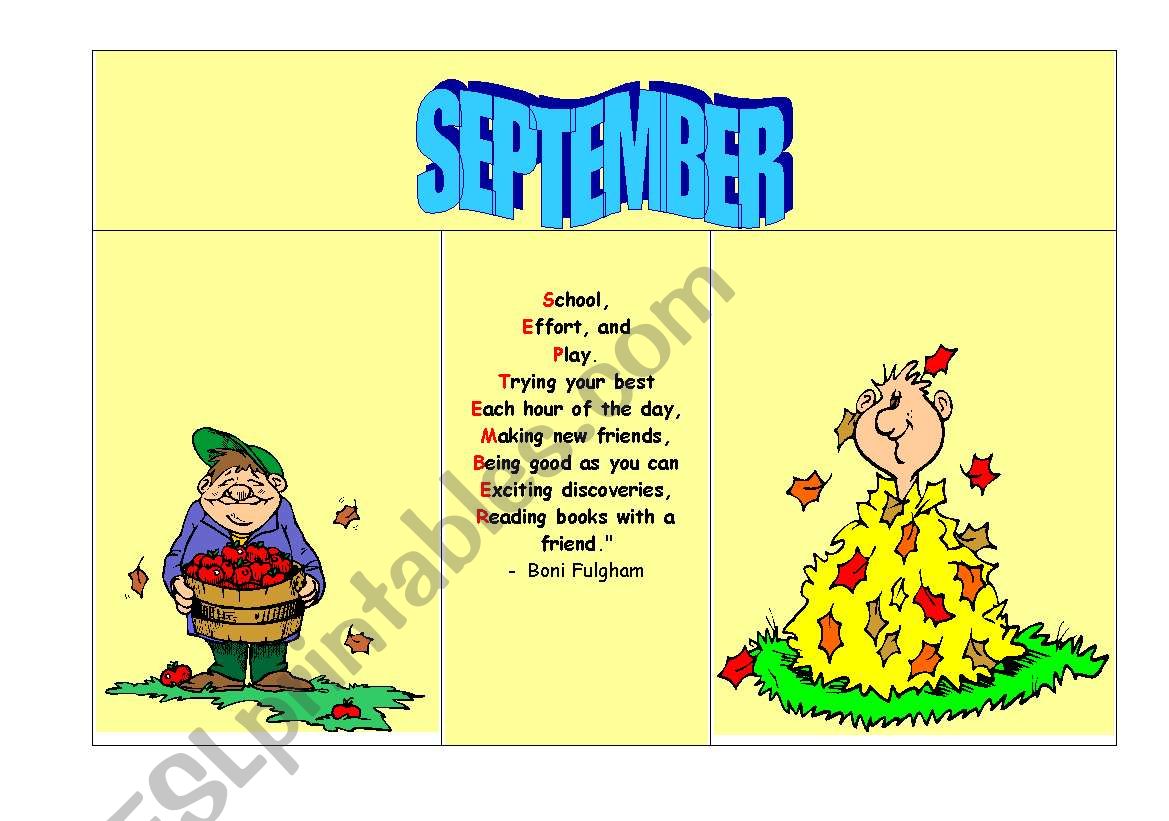 A rhyming CALENDAR /part 3/ worksheet