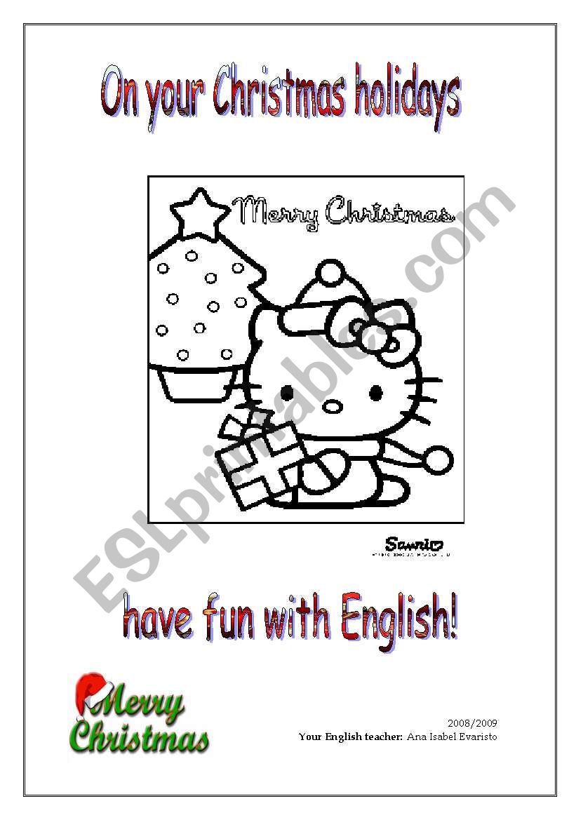 Christmas Fun! worksheet