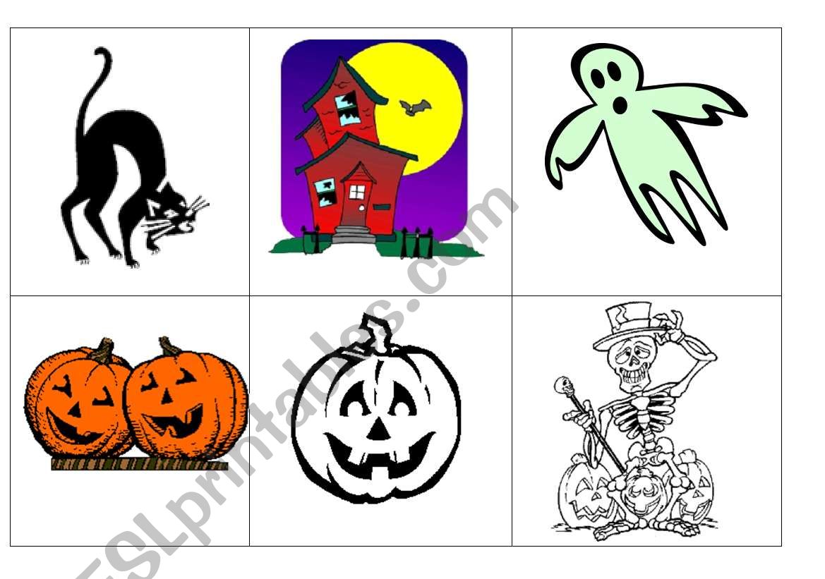 Halloween worksheet