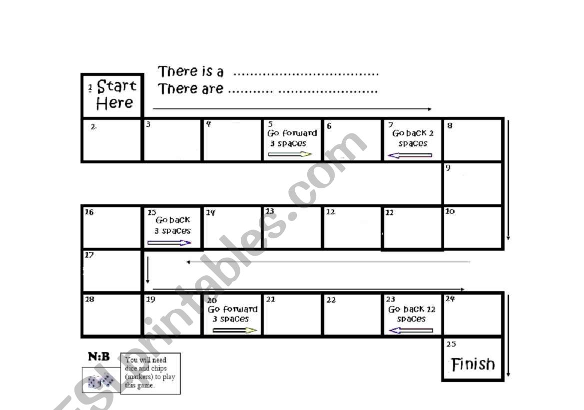 blank board worksheet