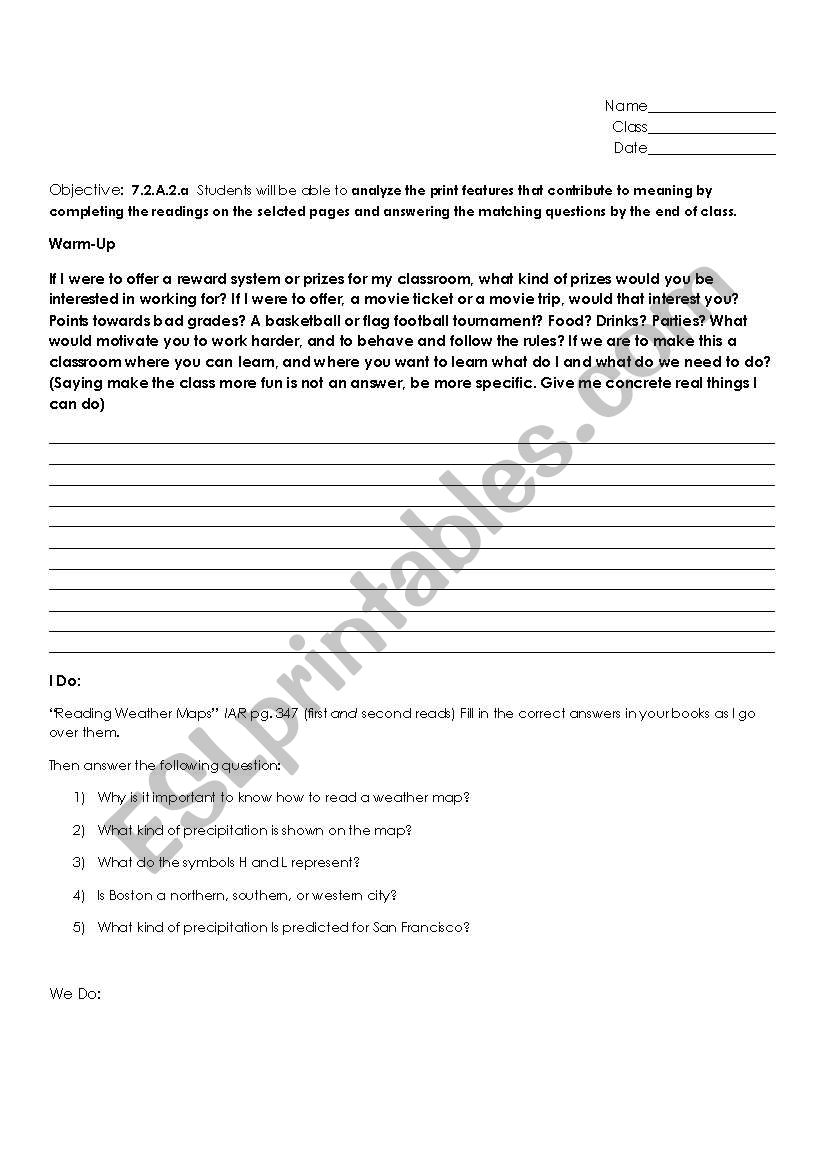 verbs worksheet