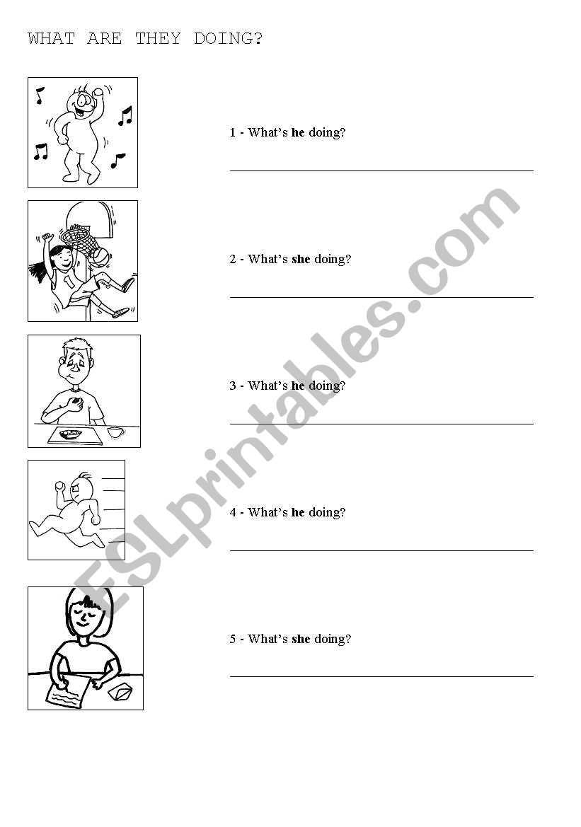 ACTIONS worksheet