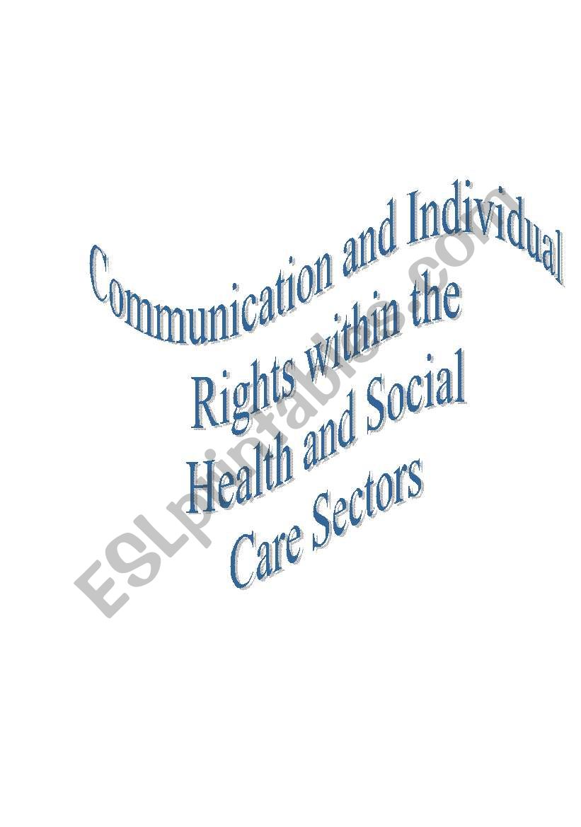 communication worksheet