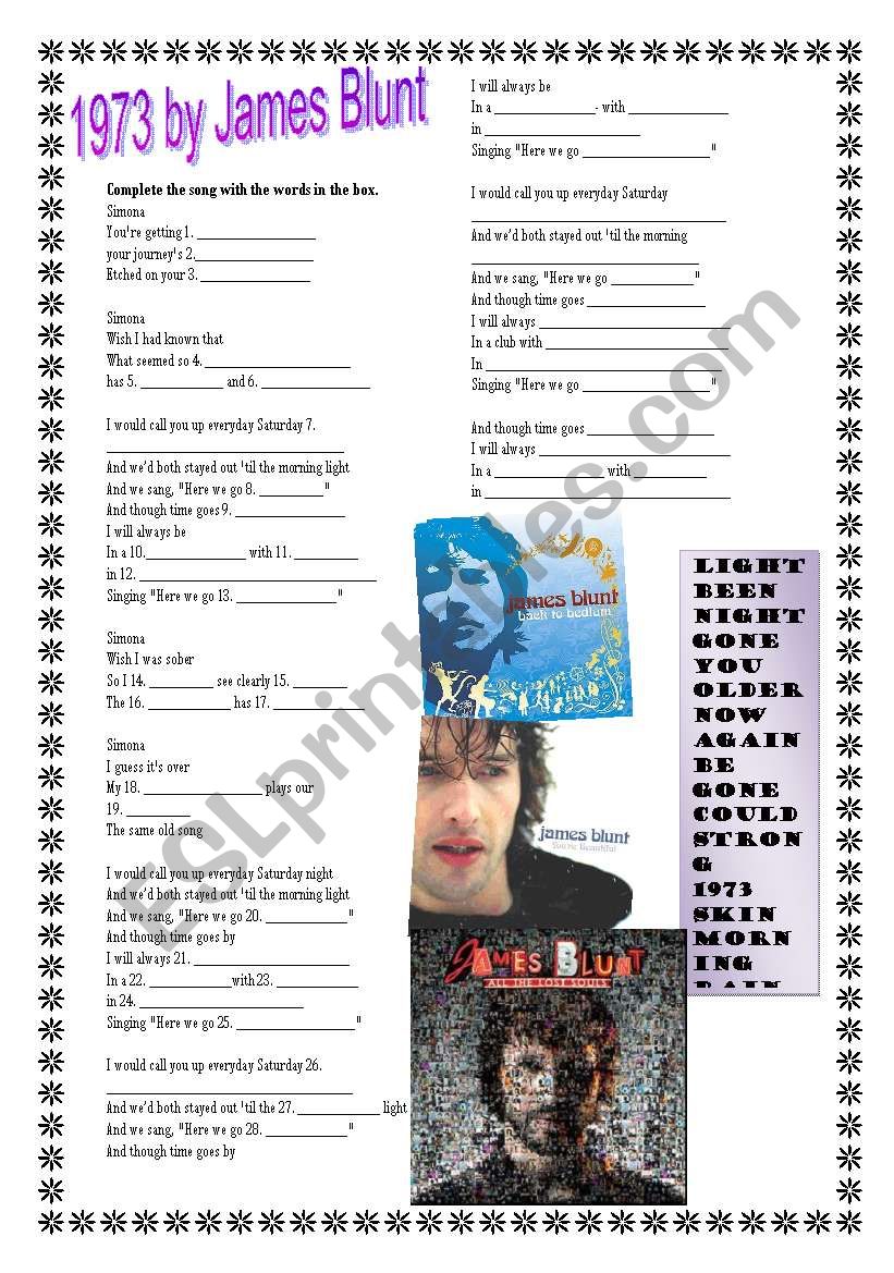 Song 1973  - Rhyming and Phonetics 