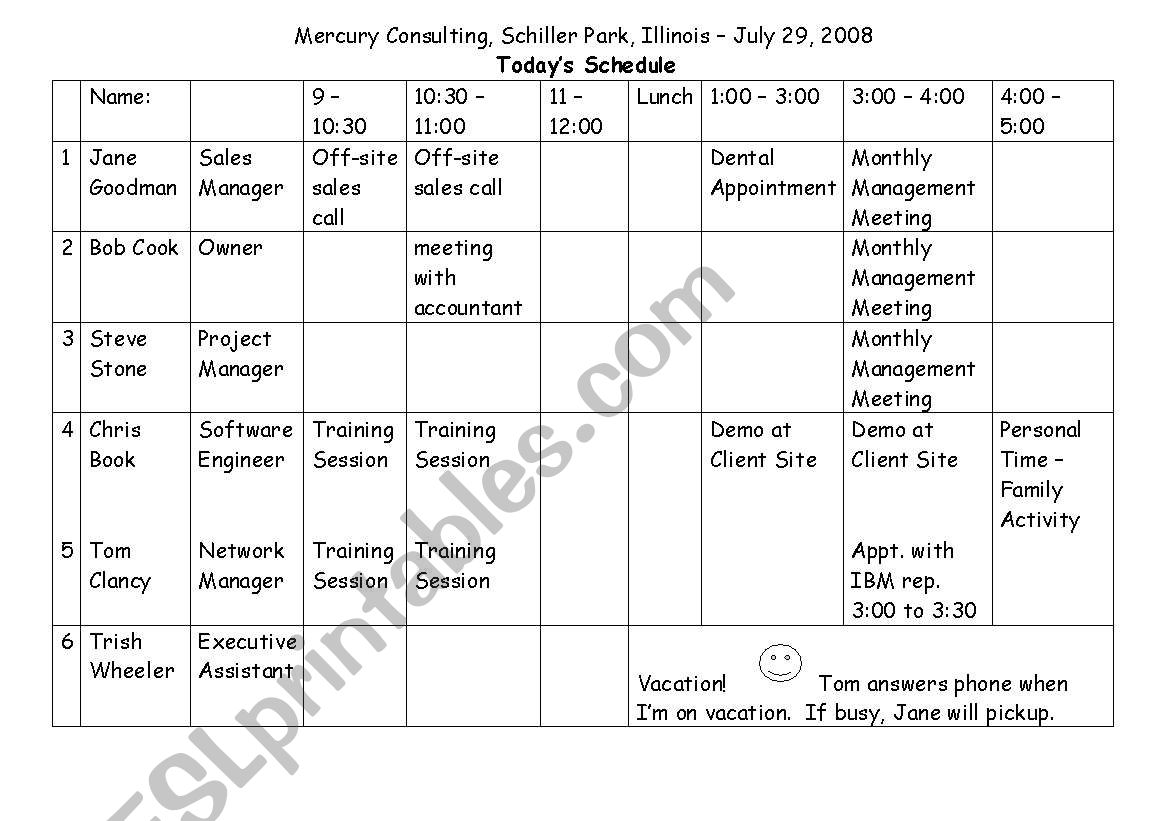 telephone game worksheet