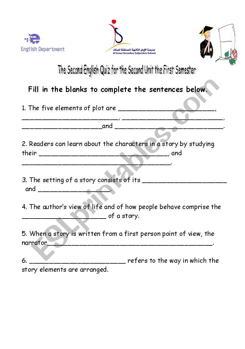 quiz worksheet