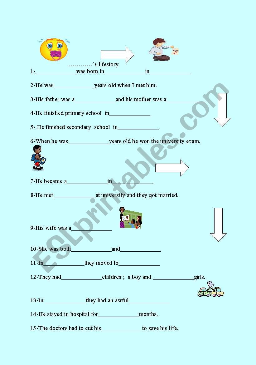 life story worksheet