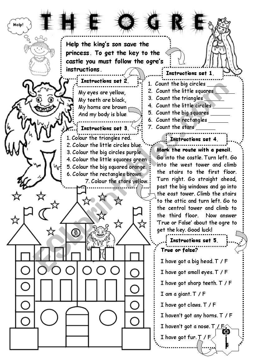 The ogre worksheet