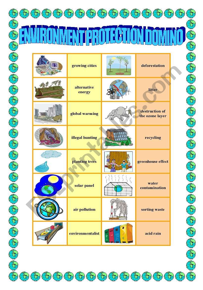 ENVIRONMENT PROTECTION 3 -DOMINO