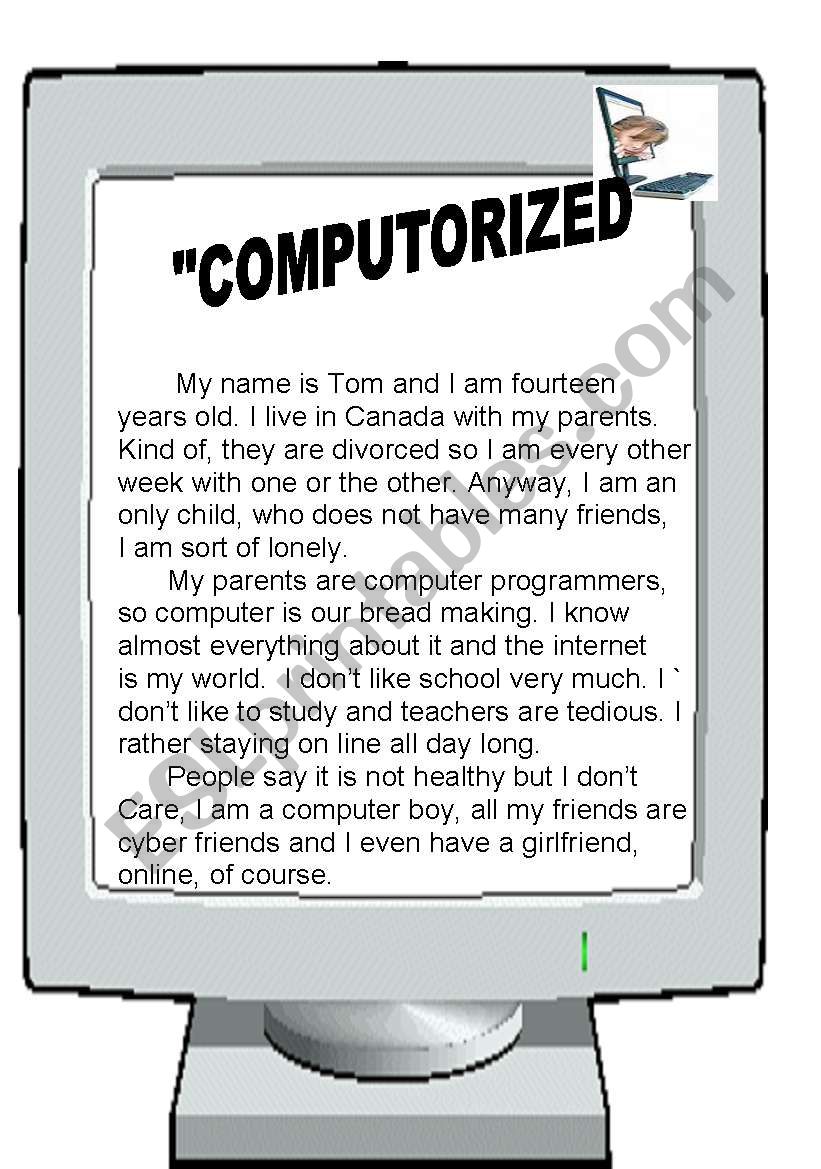 Computorized worksheet