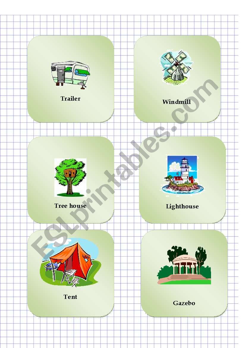 Housing types part2 worksheet