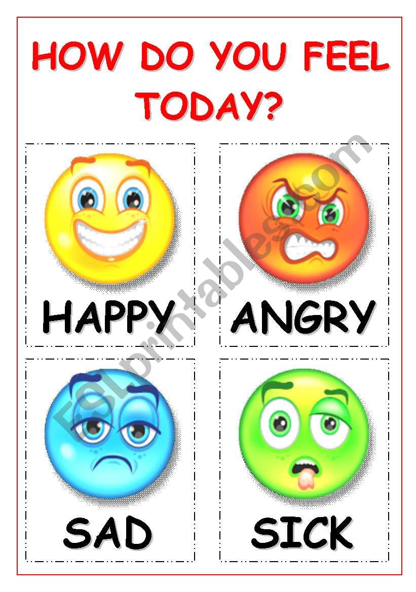 How Do You Feel Today Chart