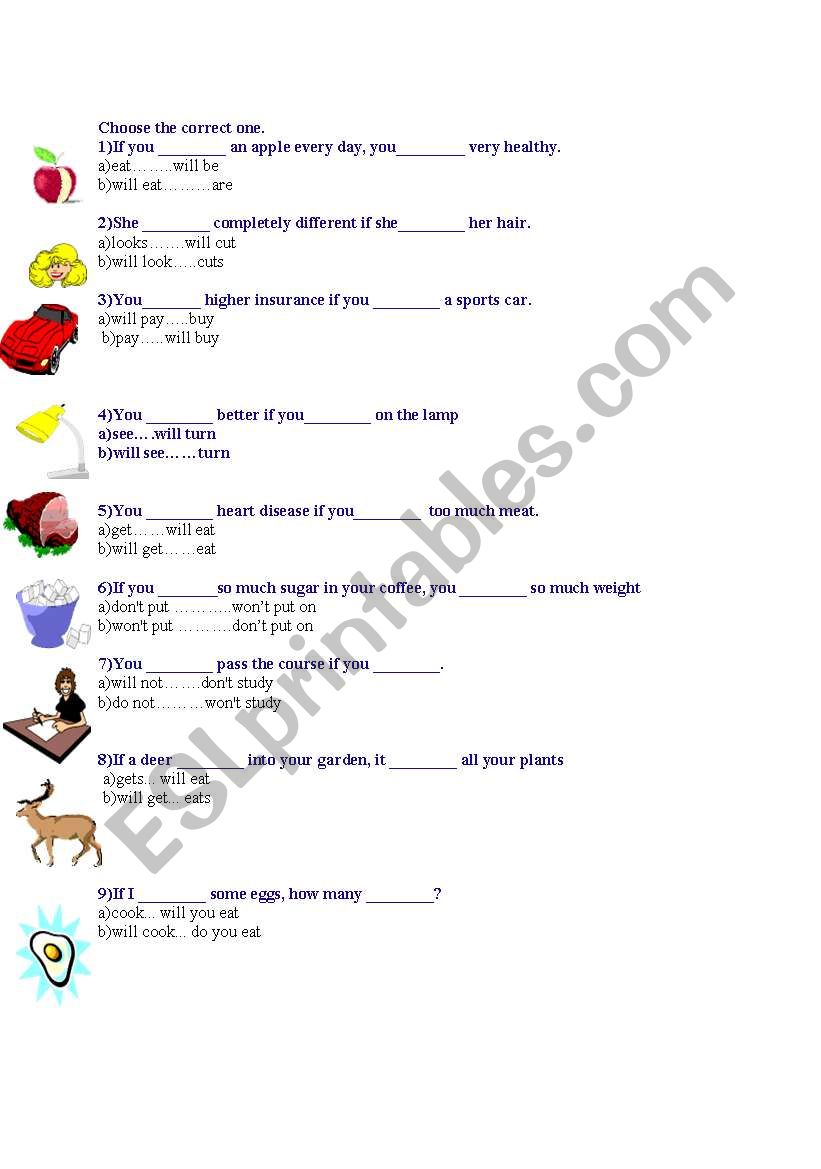 if clauses worksheet