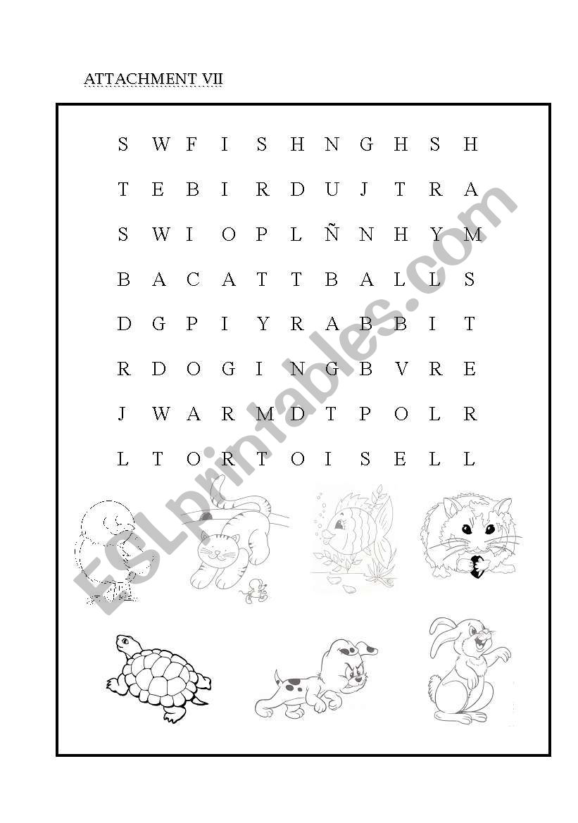 crossword worksheet