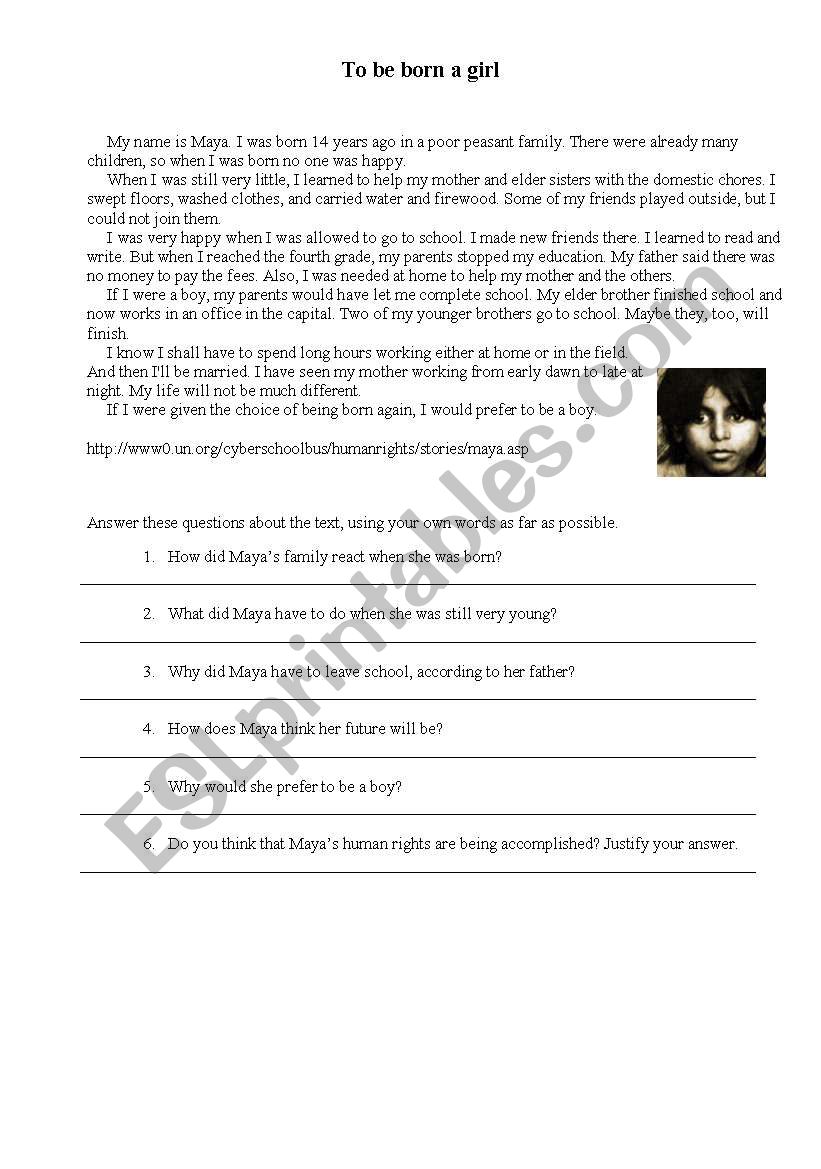 Children_rights worksheet