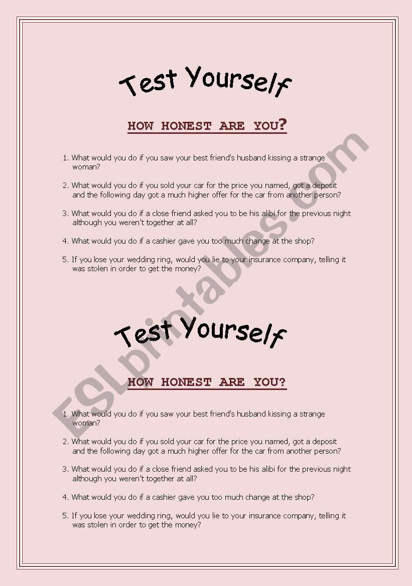 Conditional I and II worksheet