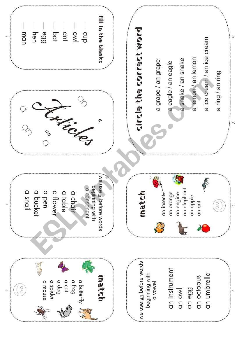 articles mini work book for juniors