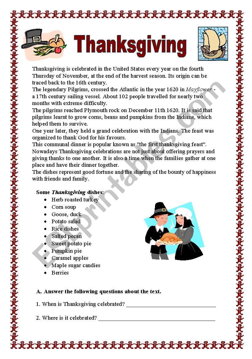 Thanksgiving (06.01.09) worksheet