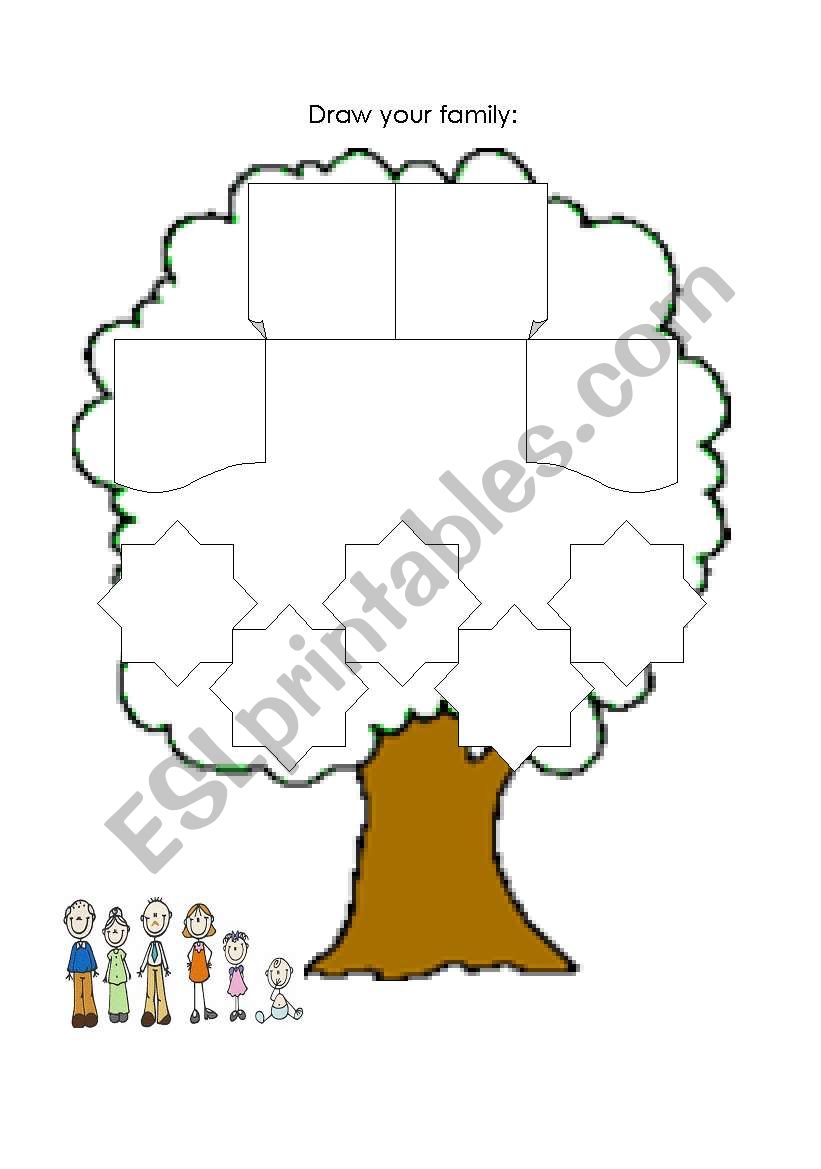 Family Tree worksheet