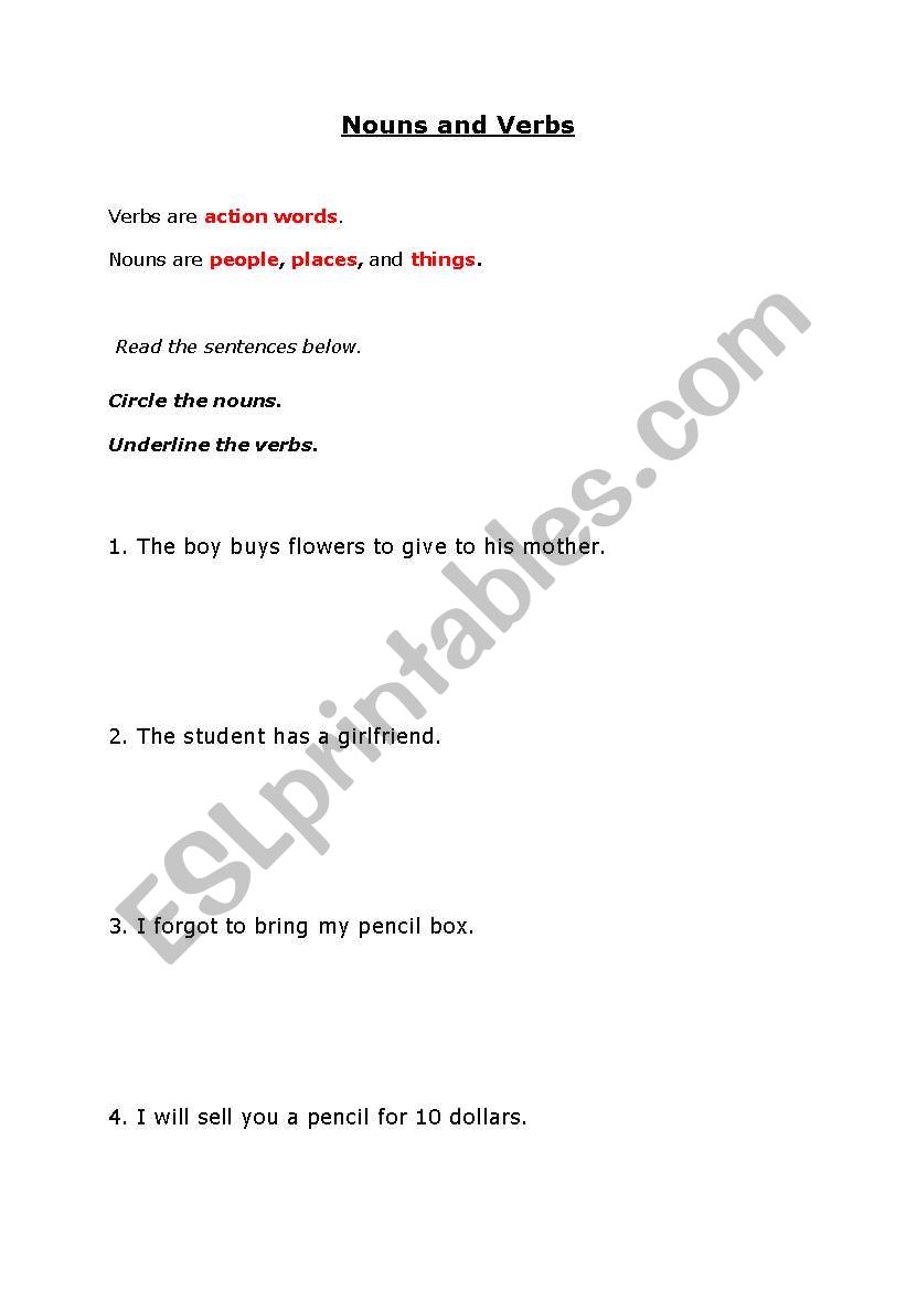 verb to be worksheet