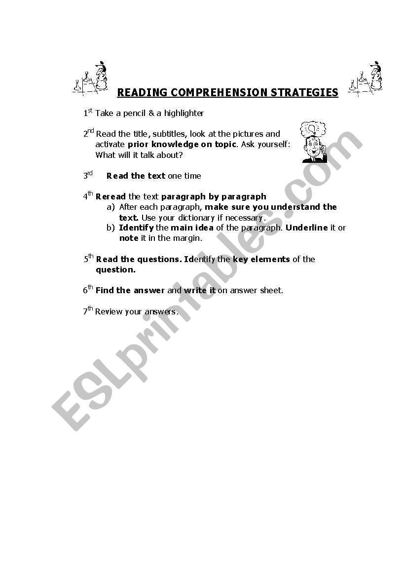 Strategies for listening-Wrtting and talking