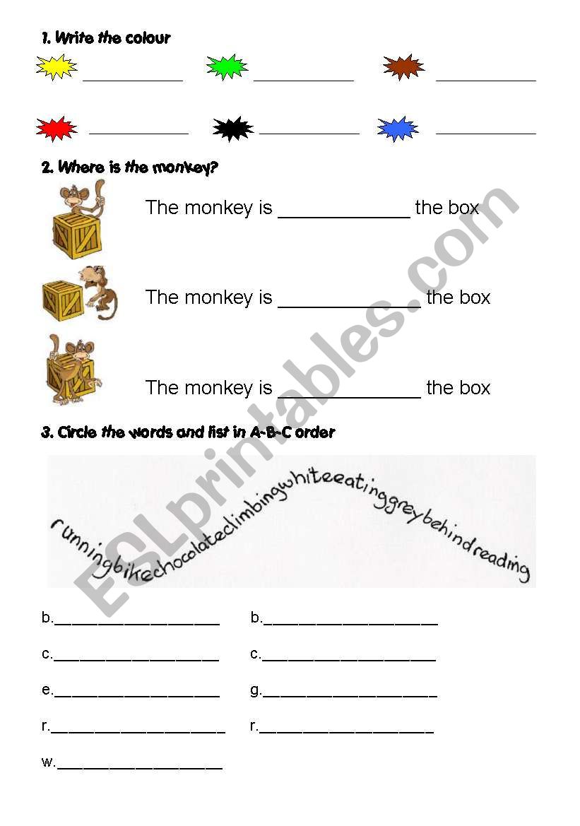 Revision Quiz worksheet